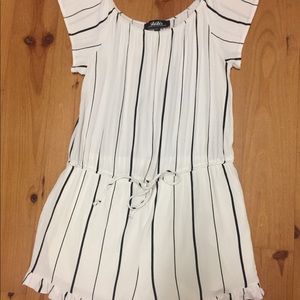 Lulus Off the Shoulder romper